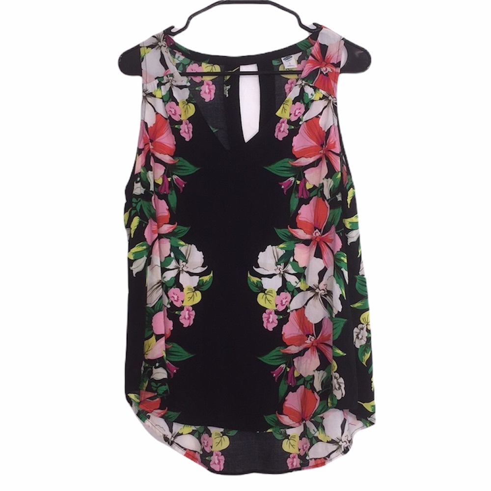 Old navy floral blouse
